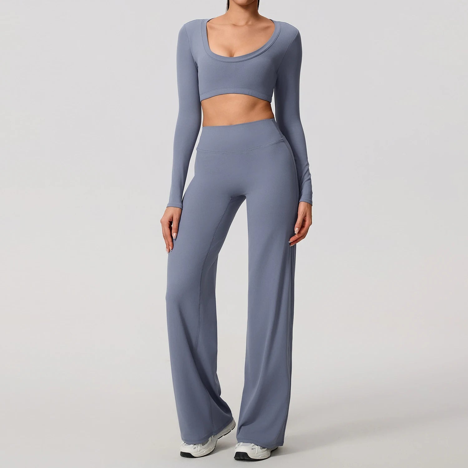 Yoga Top & Flared leggings
