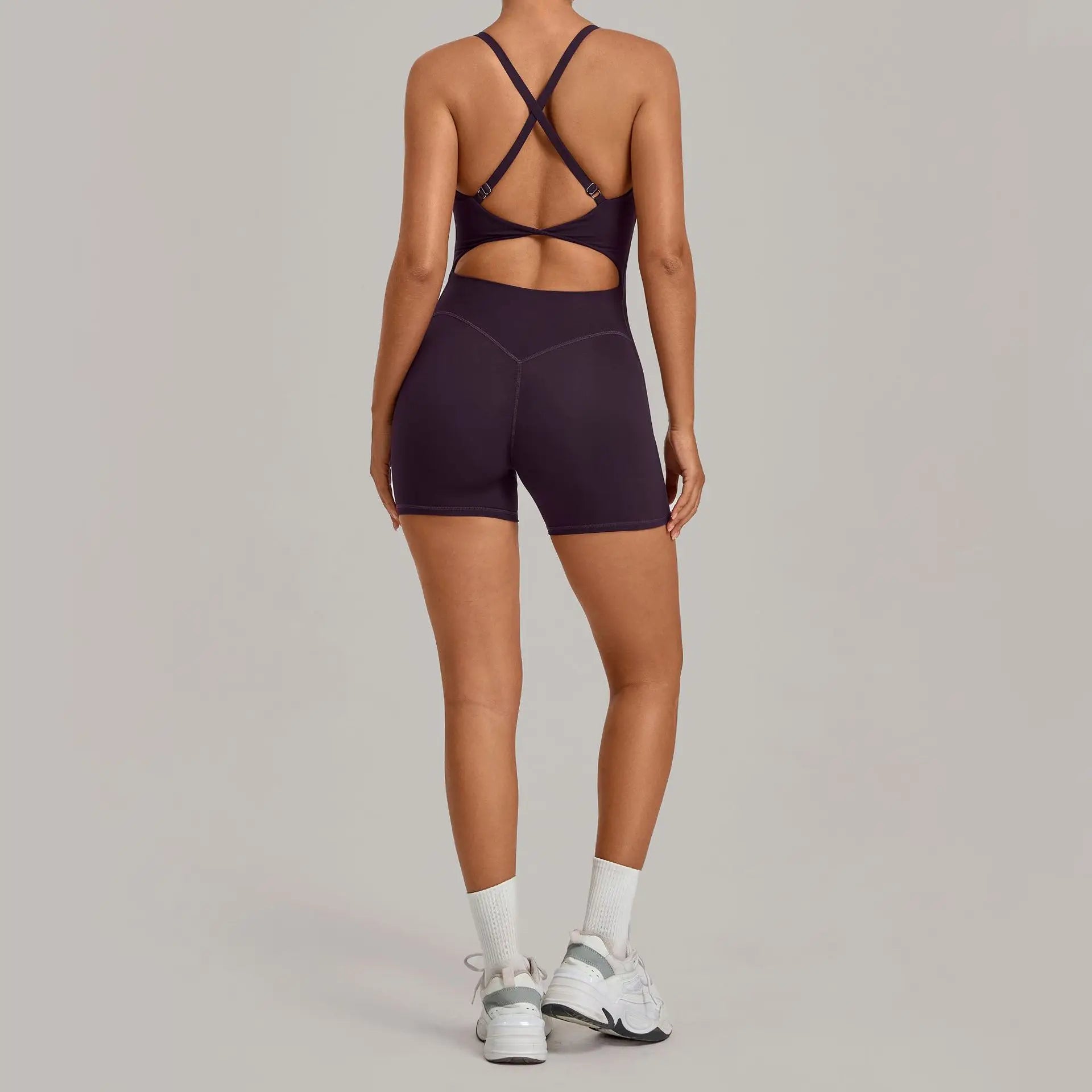 Heart-Shape Yoga Jumpsuits
