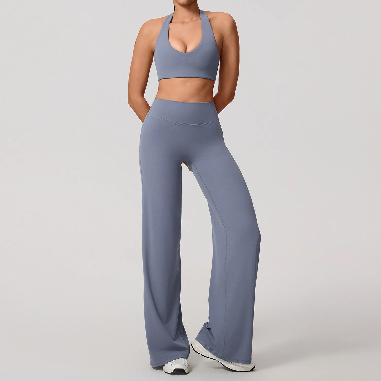 Yoga Top & Flared leggings