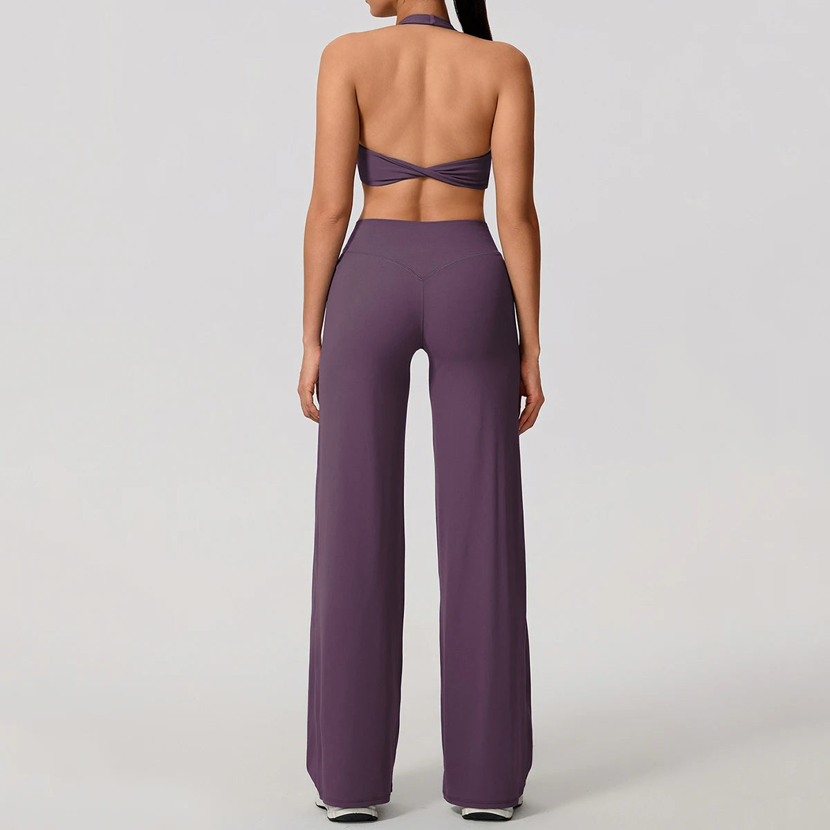 Yoga Top & Flared leggings