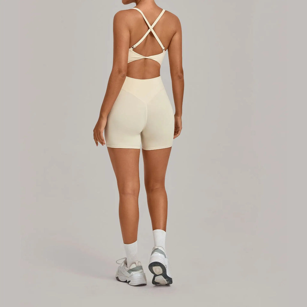 Heart-Shape Yoga Jumpsuits
