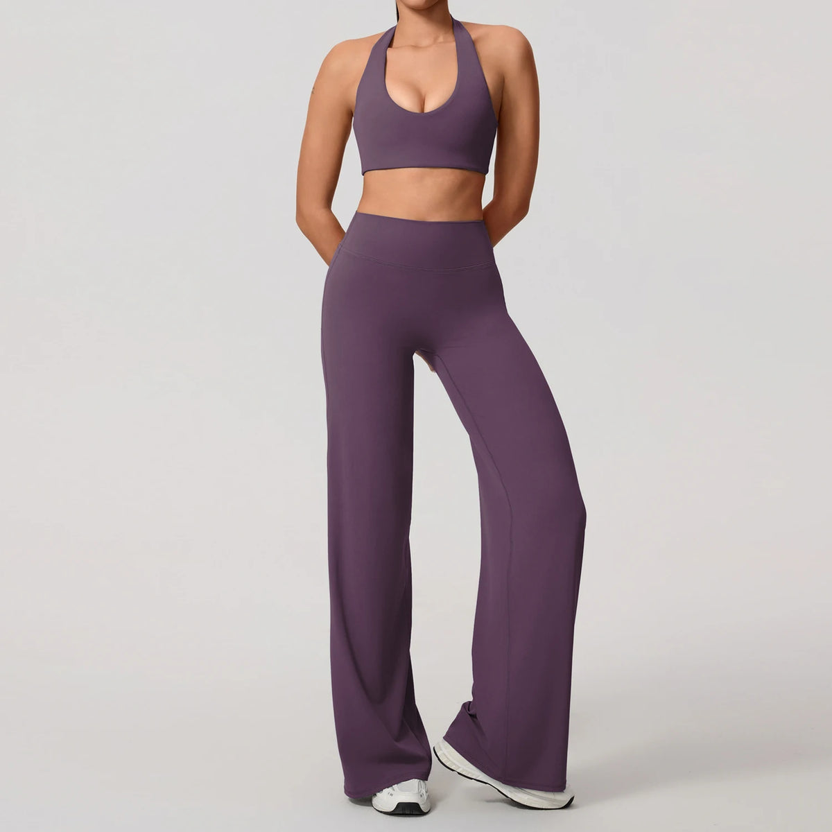 Yoga Top & Flared leggings