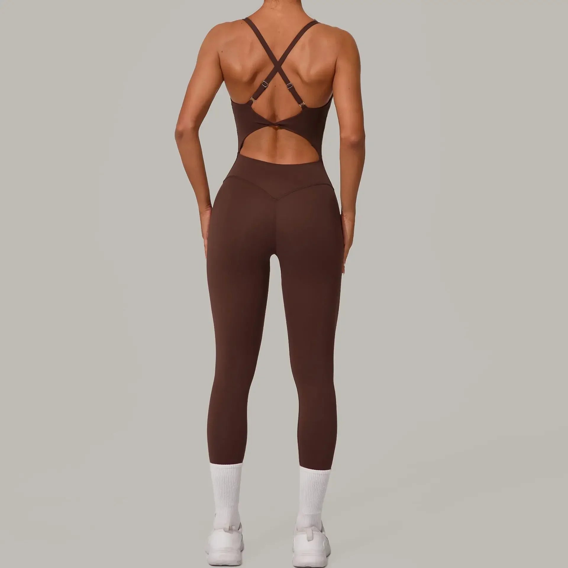 Heart-Shape Yoga Jumpsuits