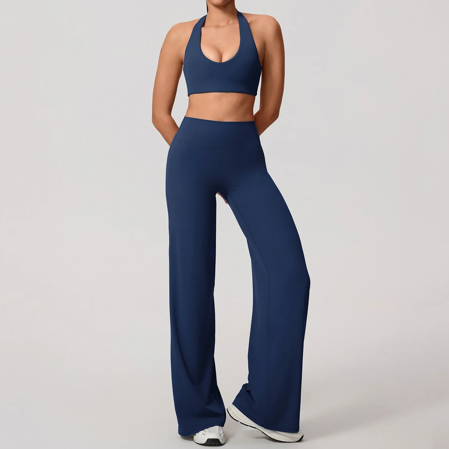 Yoga Top & Flared leggings