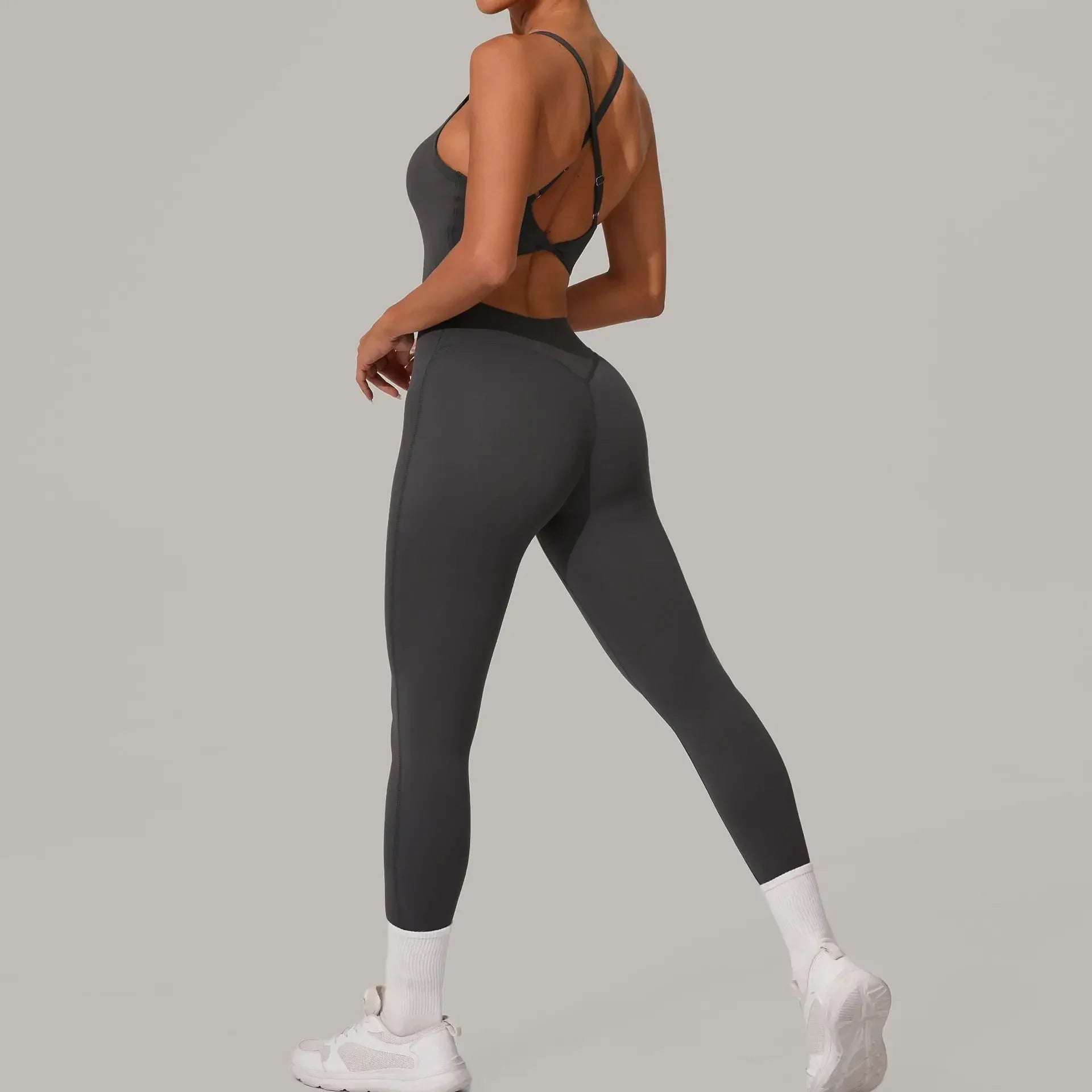Heart-Shape Yoga Jumpsuits