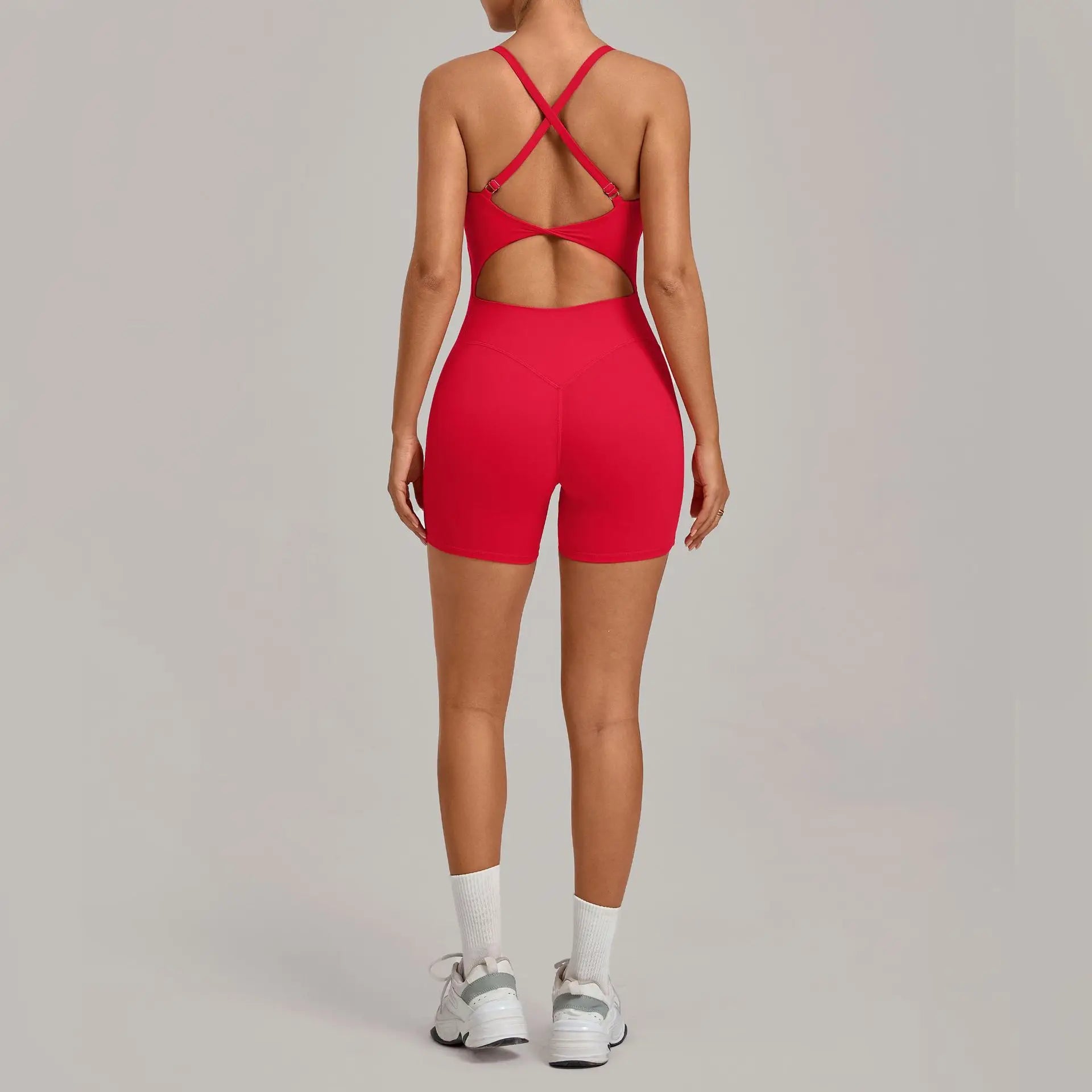 Heart-Shape Yoga Jumpsuits